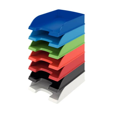 Vaschetta portacorrispondenza Leitz PLUS STANDARD in polistirene A4 blu 52270235